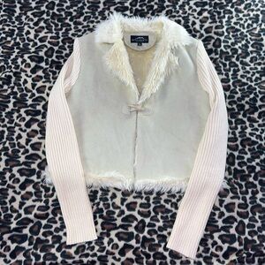 Creamy Beige Fur Coat 
🍰🧥